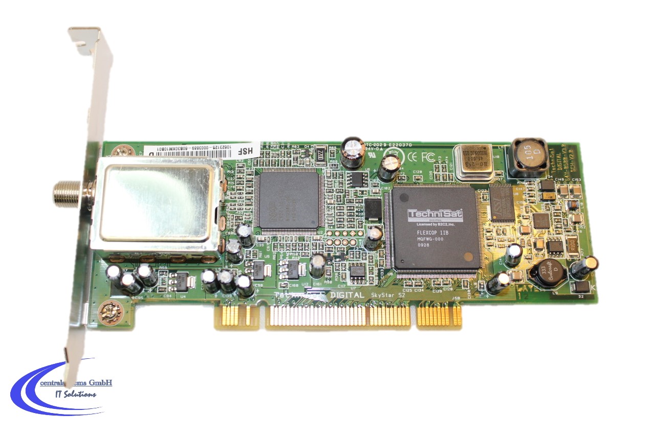 Technisat HD TV SkyStar S2 PCI Karte - digitale SAT Karte für Computer